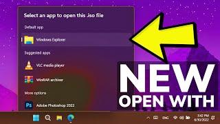 New Open With Menu is back in Windows 11 25151 (How to Enable)