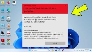 This App Has Been Blocked for Your Protection - How to FIX