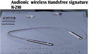 Unboxing Audionic wireless Handsfree signature N-210 | Audionic the sound master hd sound quality