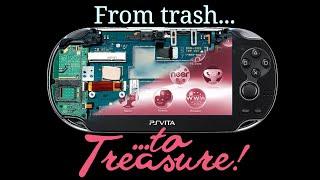 You shouldn't repair a PS VITA like this...