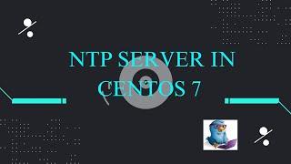 NTP server centos 7 fresh installation and configuration