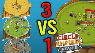 Gramy 3v1... W końcu MAMY SZANSE Z QUITKIEM | Circle Empires Rivals [#3] | BLADII