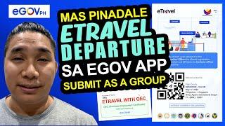 PAANO GUMAWA NG BAGONG PH ETRAVEL DEPARTURE 2024 |  ENHANCED ETRAVEL PH WITH OEC SA EGOV PH APP