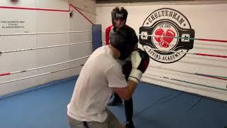 Two exciting junior middleweights from CBA Saturday sparring