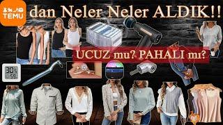 TEMU Büyük Paket Açılışı! Genel Ürünler ve Kadın Kıyafetleri