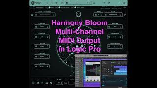 Harmony Bloom Multi Channel Output Routing in Logic Pro