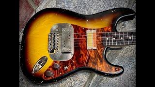 Waterslide Guitars Coodercaster "No Slide Demo" Sunburst w/Mojo Lap Steel+Guyatone Gold Foil Pickups