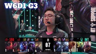 100 vs IMT | Week 6 Day 1 S14 LCS Spring 2024 | 100 Thieves vs Immortals W6D1 Full Game