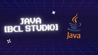 Java Problem Solving [BCL STUDIO]