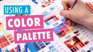 CHOOSING COLORS: How to Use Color Palettes for Coloring Pages