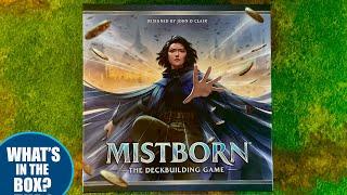 MISTBORN the Deckbuilding Game Unboxing