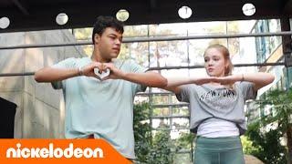 Tanztutorial mit Chiara & Malcom (Greta & Rocco) | Spotlight BTS | Nickelodeon Deutschland