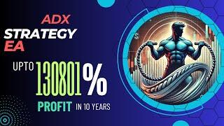 Average Directional Index(ADX) Strategy EA: Advanced Trading Strategy with Features for MT4 & MT5