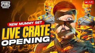 NEW MUMMY SUIT NI NIKLA - PUBG LIVE CRATE OPENING