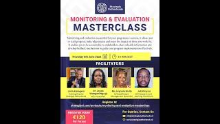 MasterClass - Monitoring & Evaluation