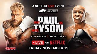 JAKE PAUL VS MIKE TYSON LIVESTREAM! PAUL VS TYSON FIGHT COMPANION & PLAY BY PLAY WATCH ALONG