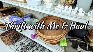 IT GOT SERIOUS IN GOODWILL TODAY! | THRIFT WITH ME & MY HOME HAUL | THRIFTING IN 2024