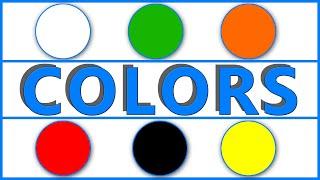 Learn Colors | Colours Learning Video for Toddlers | Educational Animation for Kids | Color Names