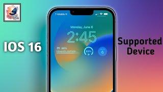 APPLE iOS 16 - Supported Devices
