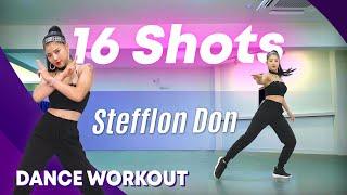 [Dance Workout] Stefflon Don - 16 Shots | MYLEE Cardio Dance Workout, Dance Fitness