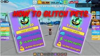 How to GLITCH pets in MUSCLE LEGENDS 2025