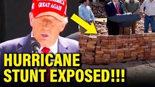 Trump PR STUNT at Hurricane Site BACKFIRES in HIS FACE