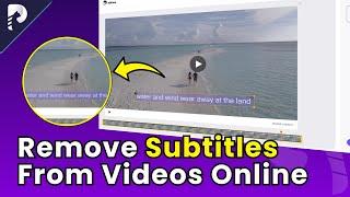 Remove Subtitles From A Video Online | Without Re-Encoding | 100% Working | Easiest