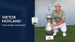 Victor Hovland Final Round Highlights | 2022 Slync.Io Dubai Desert Classic