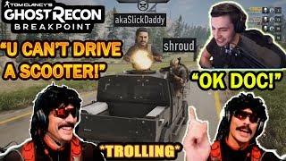 DrDisrespect's HILARIOUS Duo With SHROUD in Ghost Recon Breakpoint!