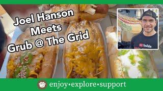 YouTube Foodie Joel Hanson visits Grub @ the Grid