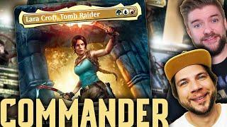 Lara Croft, Tomb Raider Commander Deck Tech (#sponsored by WOTC)