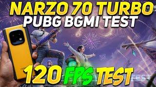 REALME NARZO 70 TURBO 120 FPS TEST IN 2025 | REALME NARZO 70 TURBO 120 FPS TEST PUBG BGMI