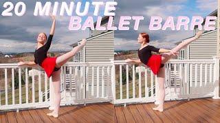 20 MINUTE FOLLOW-ALONG BALLET BARRE CLASS