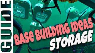 Base Building Ideas | Storage | Subnautica Below Zero tips and tricks