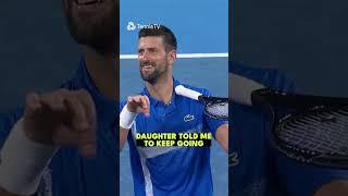 Djokovic's NEW Celebration 