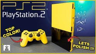 PlayStation 2 Slim RESTORATION and PAINT MOD ( PS2 Gaming )