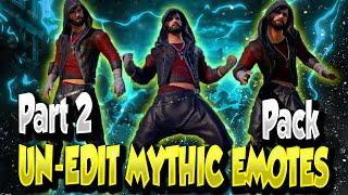 Un Edit Mythic Emotes Pack || Pubg Un Edit Emotes Pack || Part 3 || Sarkar Editz