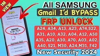 All Samsung FRP Bypass 2024|Android 12/13/14 New Security 2024 Google Account Remove|100% Working