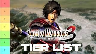 Ranking all 41 characters from Samurai Warriors 3