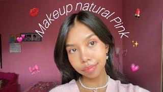 Makeup natural pink 
