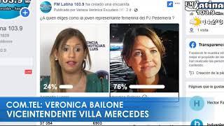 COM.TEL: VERONICA BAILONE, VICEINTENDENTE VILLA MERCEDES