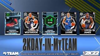 Two EPIC day 1 Locker Codes!! | FREE DIAMOND SHOE | NBA 2k22 MyTeam update