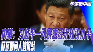 内幕：习近平一问暴露经济知识水平！吓坏顾问人皆沉默｜华尔街中国