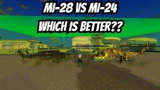 MI28 VS MI24 WHICH IS BETTER IN WAR TYCOON??