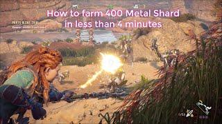 Horizon Zero Dawn: How to fast farming Metal Shard (and Blaze) in less than 4 minutes