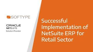 NetSuite ERP for Retail