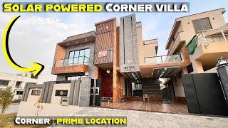 1 Kanal Corner House (50x90) | Solar Powered | Prime Overseas Sector Bahria Town Rawalpindi