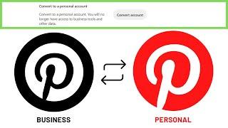 How to Convert Business Account to Personal Account on Pinterest