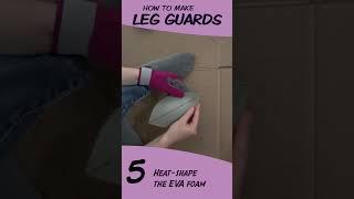 Cosplay armor: Leg and knee guards