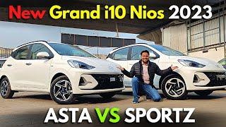 Hyundai Grand i10 Nios facelift 2023 | Sportz VS Asta | Most Value for money ?